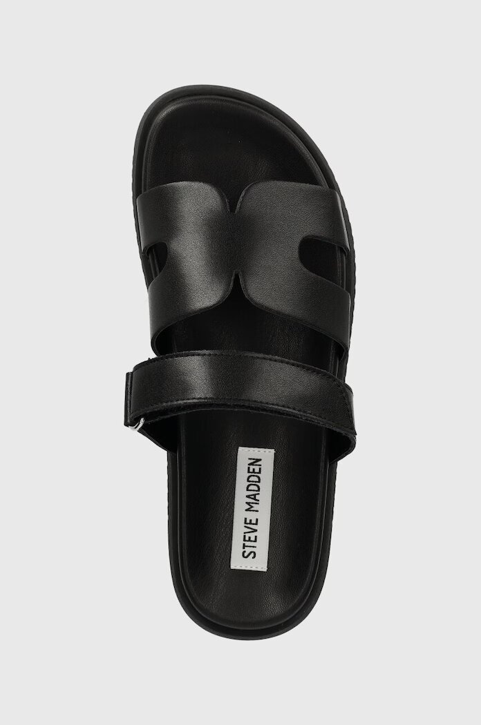 Steve Madden Кожени чехли Missile в черно SM11003028