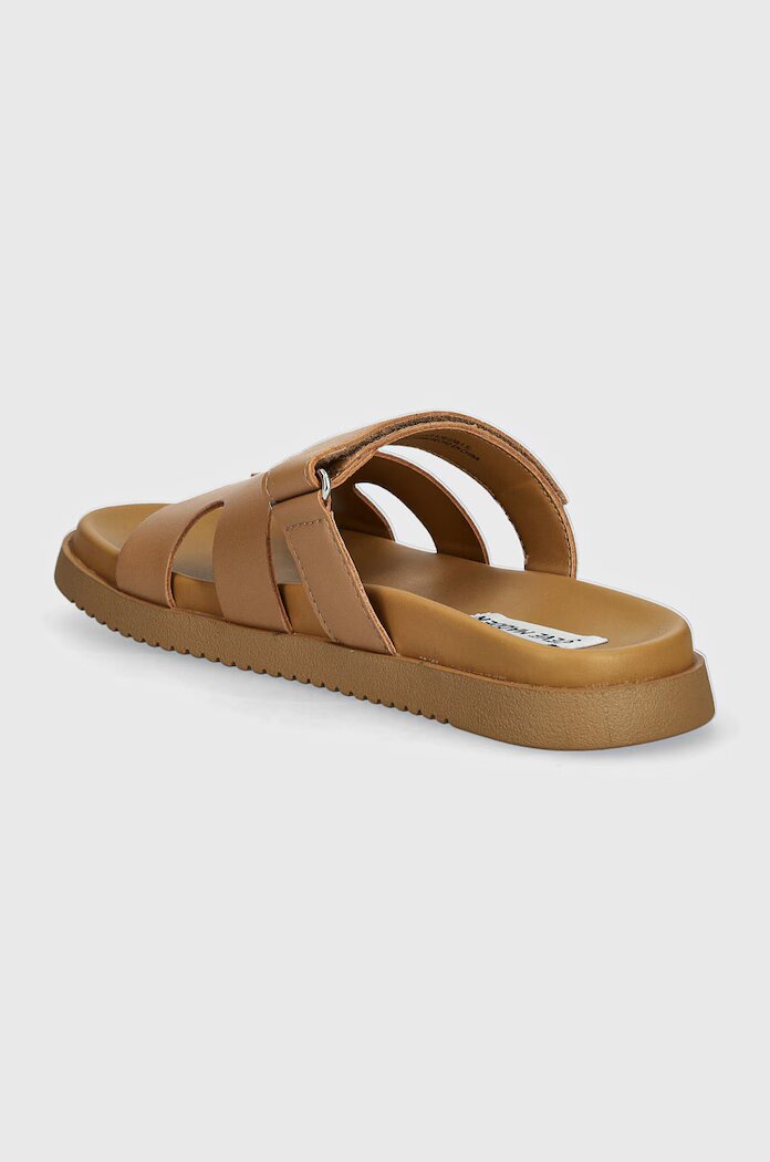 Steve Madden Кожени чехли в кафяво