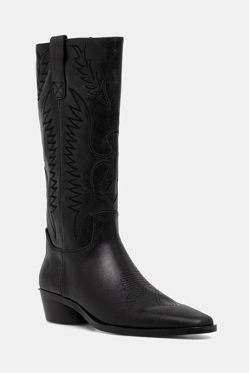 Steve Madden Кожени каубойски ботуши Trevi