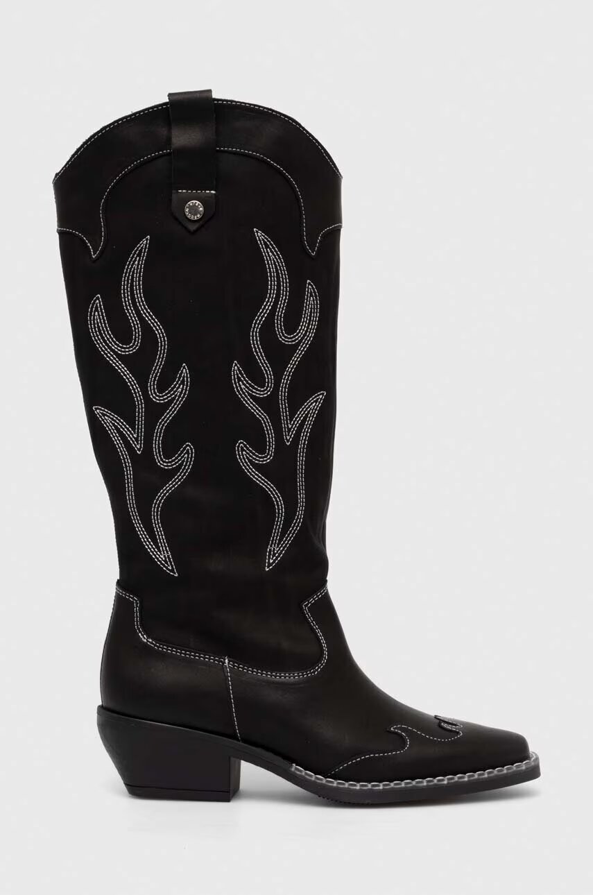 Steve Madden Кожени каубойски ботуши Wenda