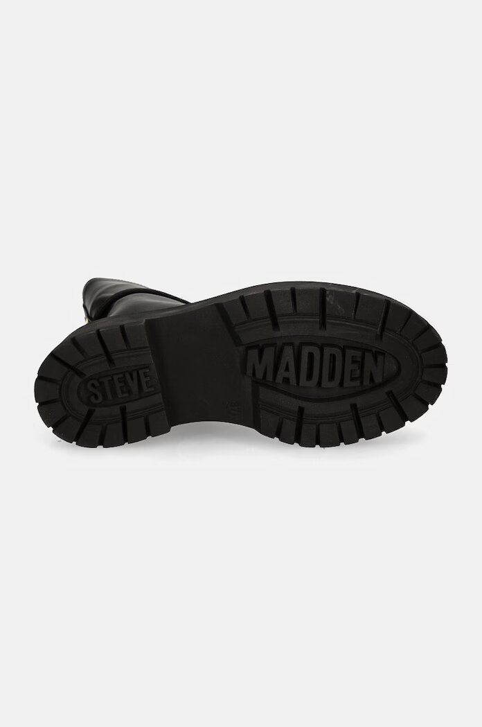 Steve Madden Кожени кубинки Skywen в черно с платформа SM11003283