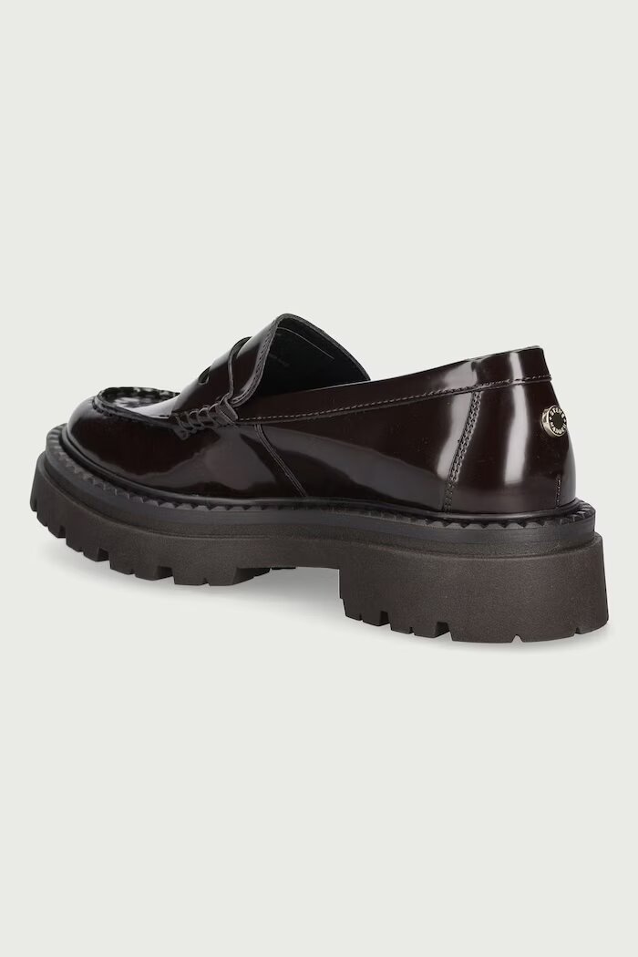 Steve Madden мокасини дамски Katja кафяви с платформа 11005690