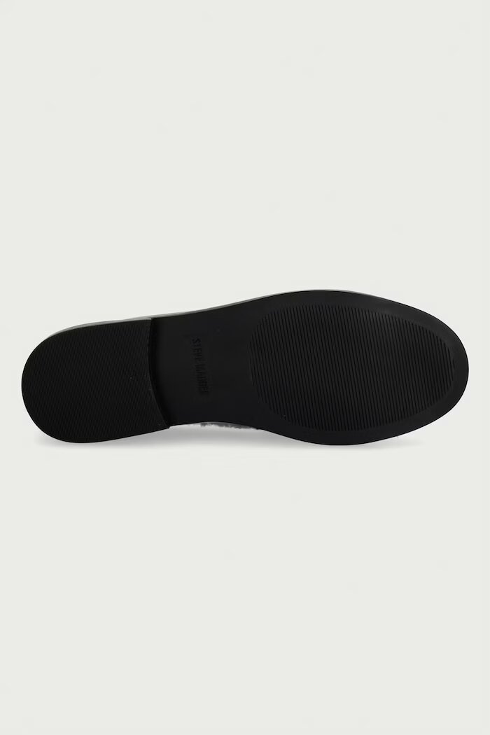 Steve Madden мокасини дамски от кожа Adison-F черни 11005897