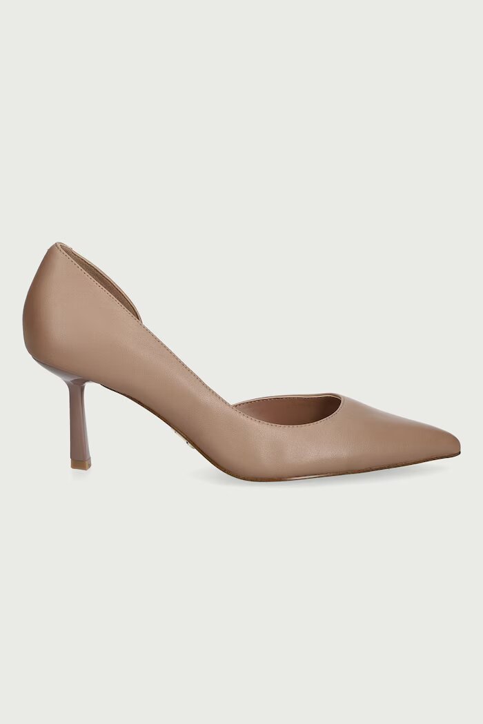 Steve Madden обувки с ток от кожа Vena кафяви 11005286