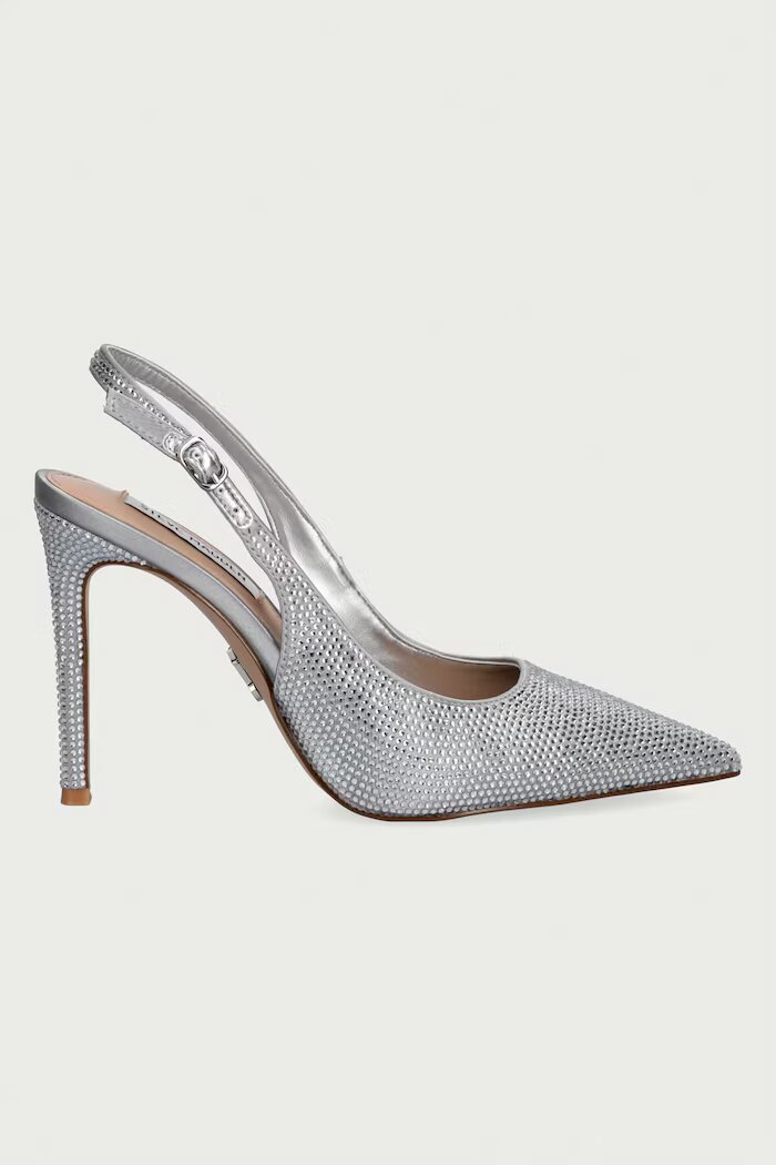 Steve Madden обувки с ток Tremble сребърни 11005867