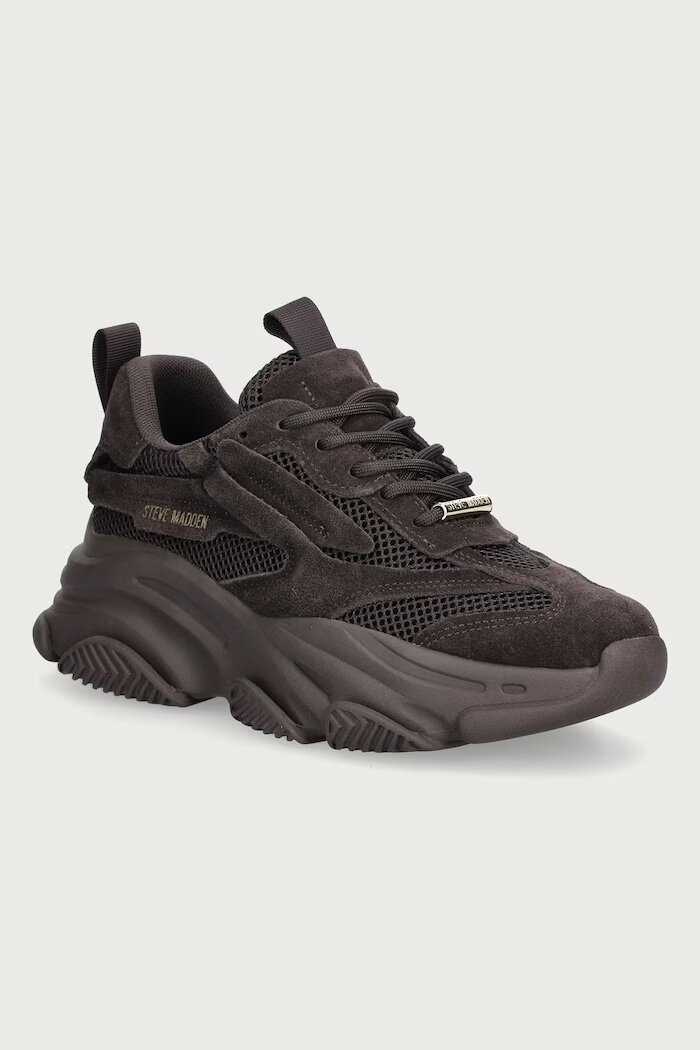 Steve Madden Possession-E маратонки дамски кафяви с платформа 11004652