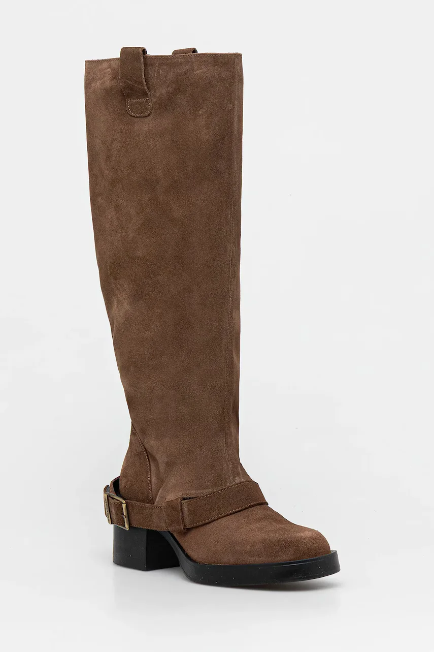 Steve Madden Велурени ботуши Aletta
