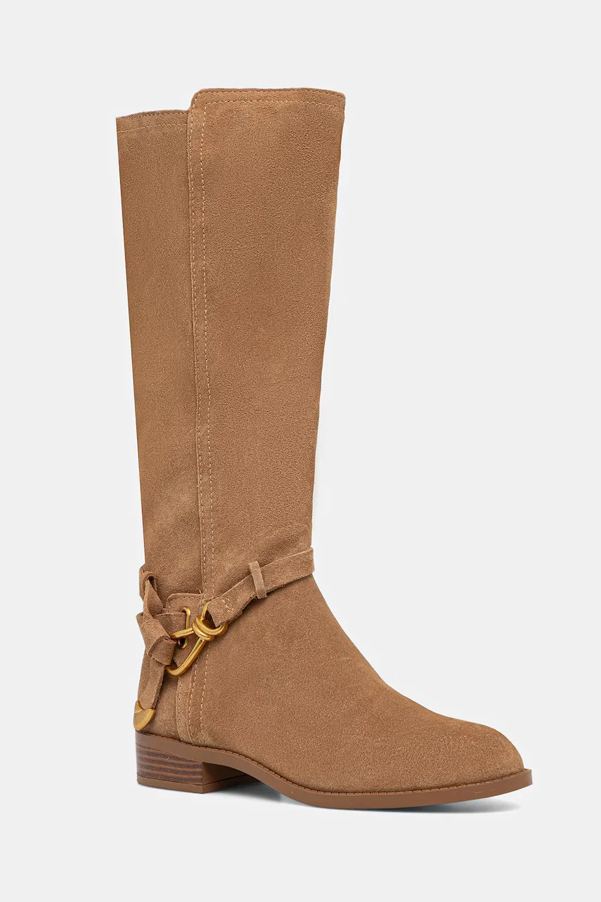 Steve Madden Велурени ботуши Xtreme
