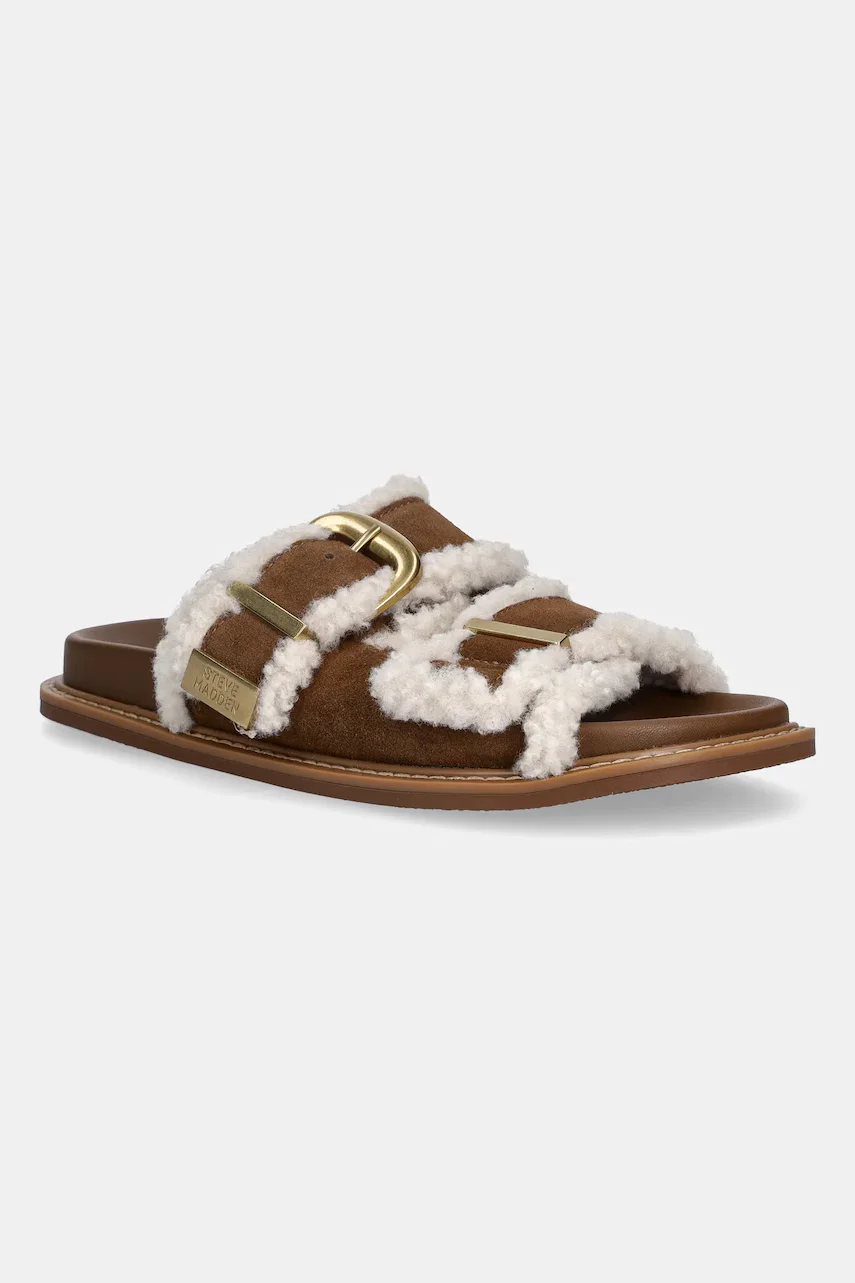 Steve Madden Велурени чехли Arch-F