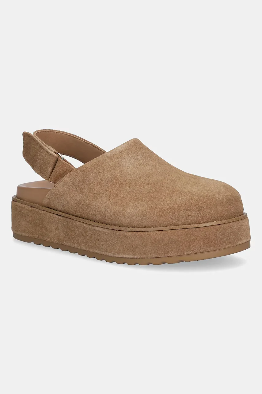 Steve Madden Велурени чехли Mellow