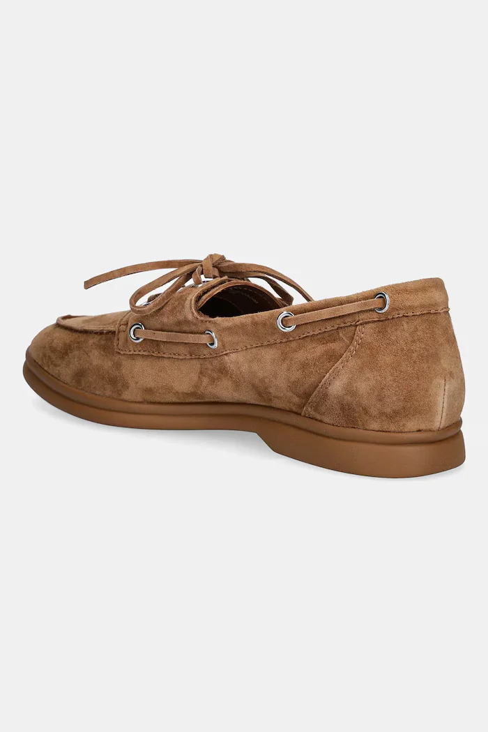Steve Madden Велурени мокасини Ports в кафяво с равна подметка 11003906