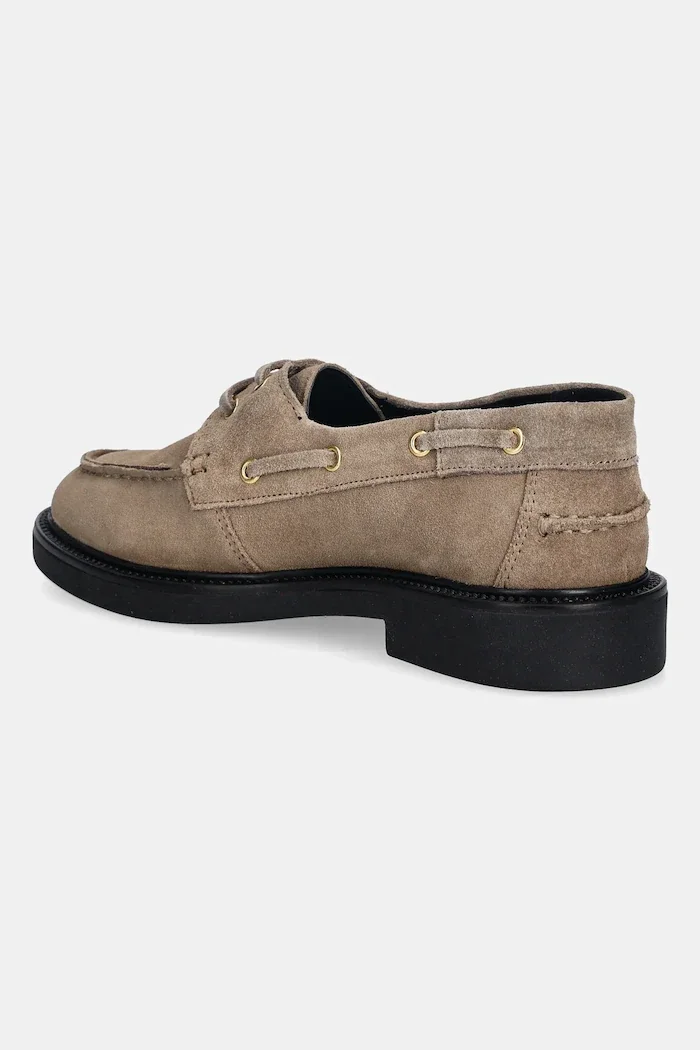 Steve Madden Велурени мокасини Rummored в бежово с равна подметка 11004853