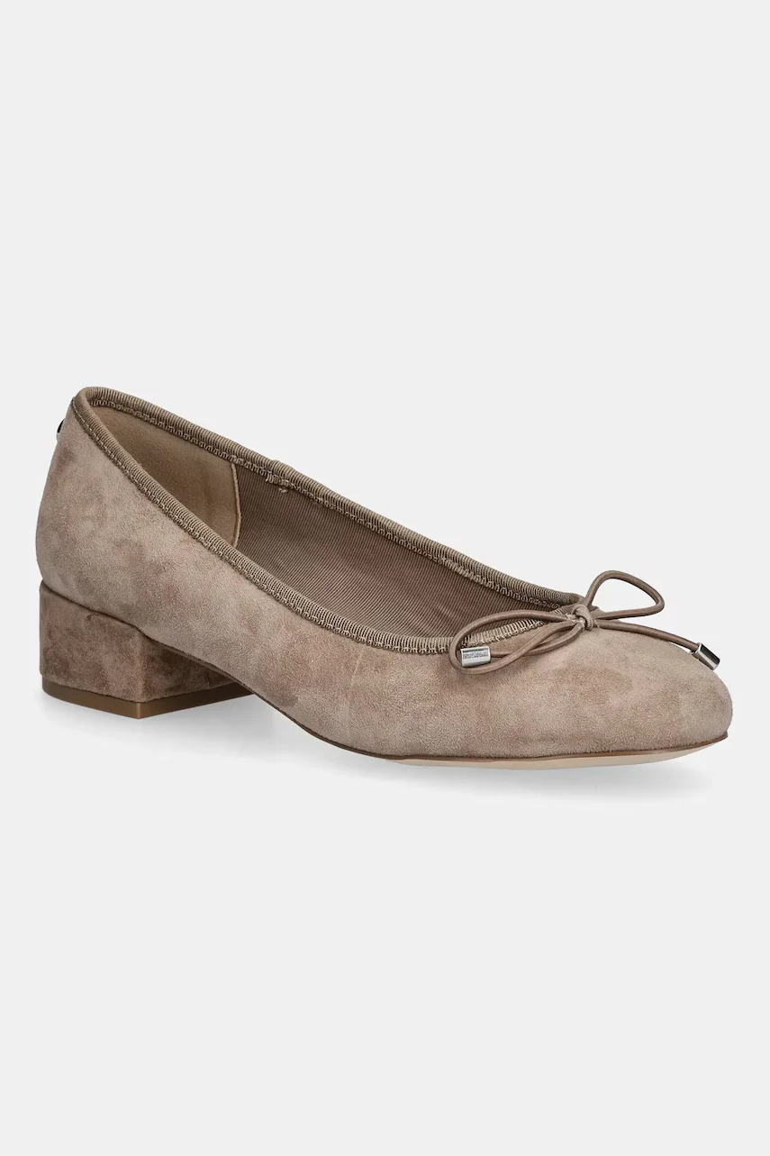 Steve Madden Велурени обувки с дебел ток Cherisher