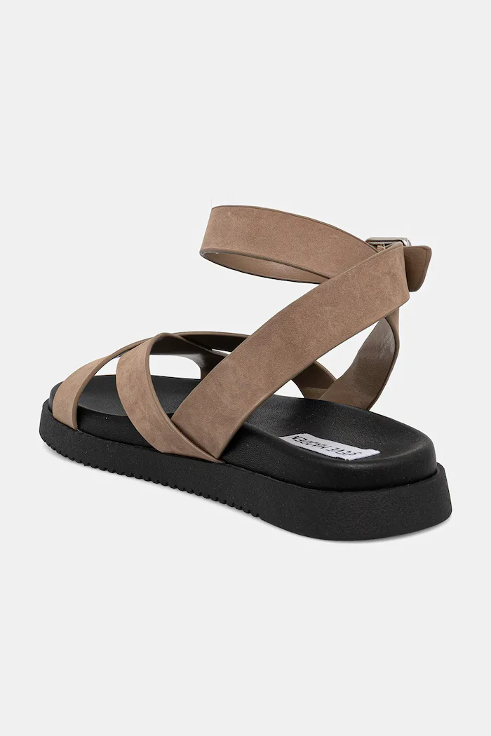 Steve Madden Велурени сандали My Bestie в кафяво SM11003787