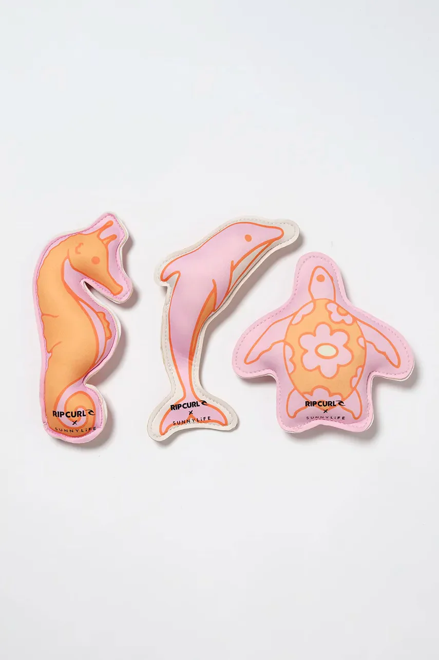 SunnyLife Детски комплект играчки за плуване Ocean Magic Pink x Rip Curl (3 броя)