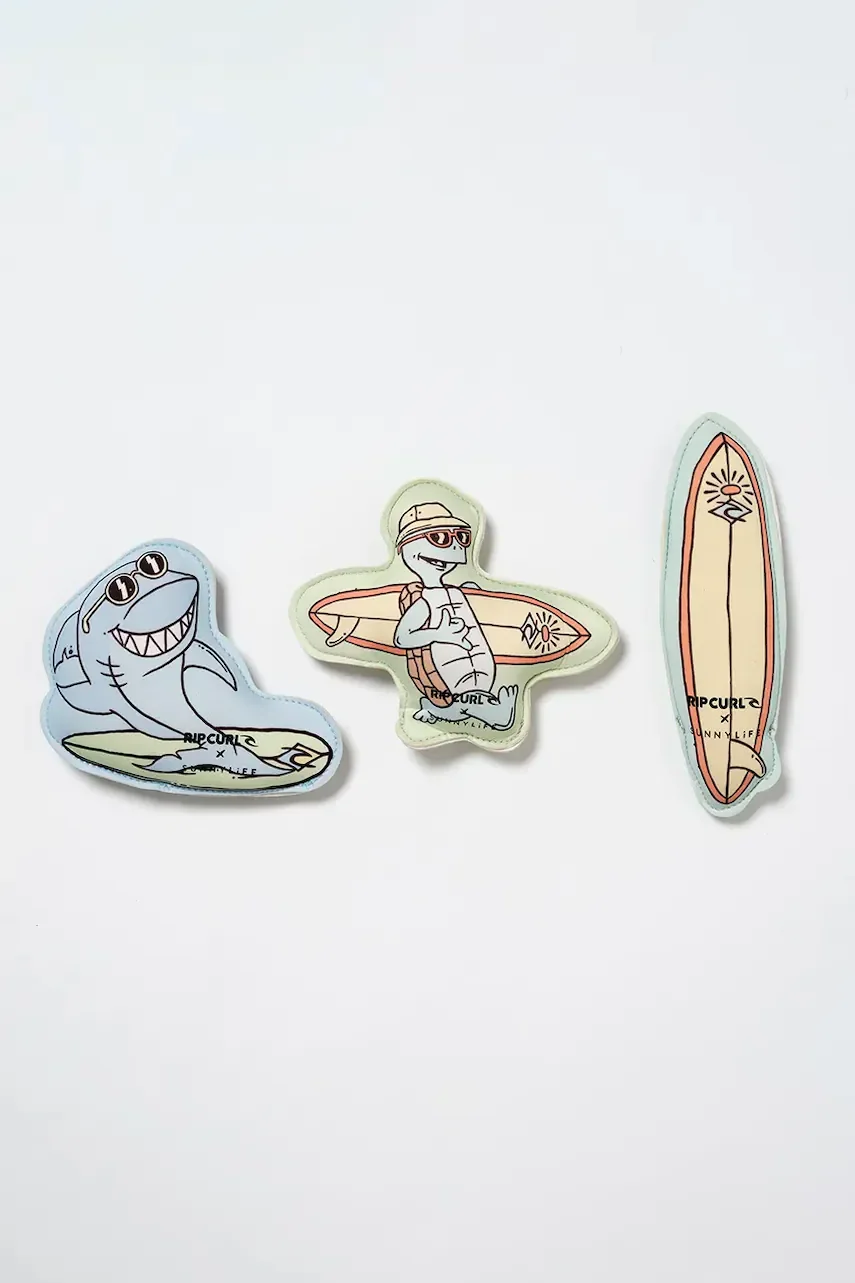 SunnyLife Детски комплект играчки за плуване Shred Turtle Aqua x Rip Curl (3 броя)