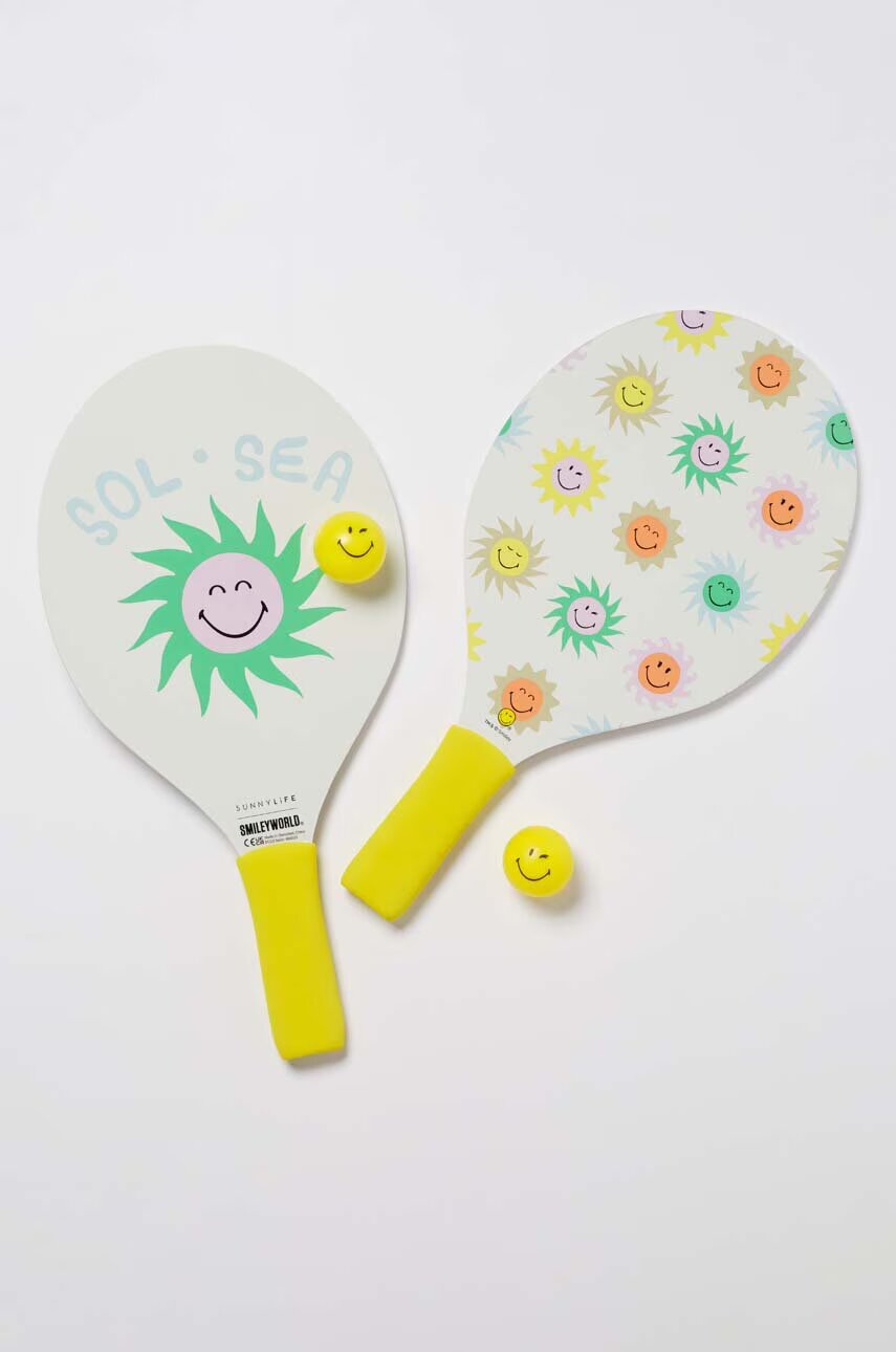 SunnyLife Комплект ракети и плажни топки World Sol Sea