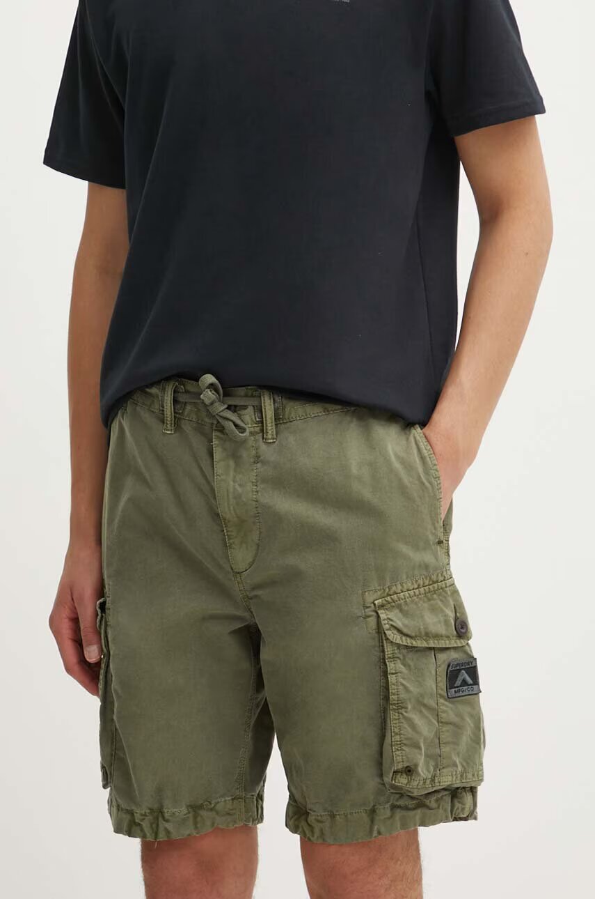 Superdry Памучен къс панталон