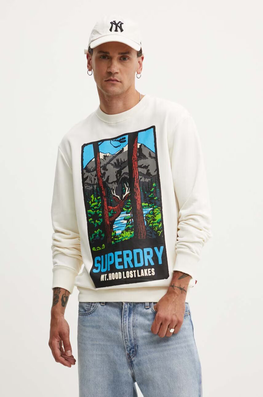 Superdry Памучен суичър