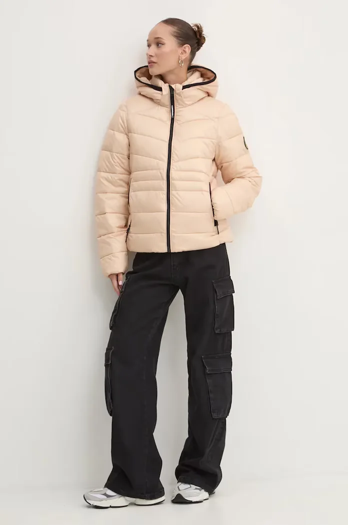 Superdry Яке в бежово зимен модел W5011724A-2WV