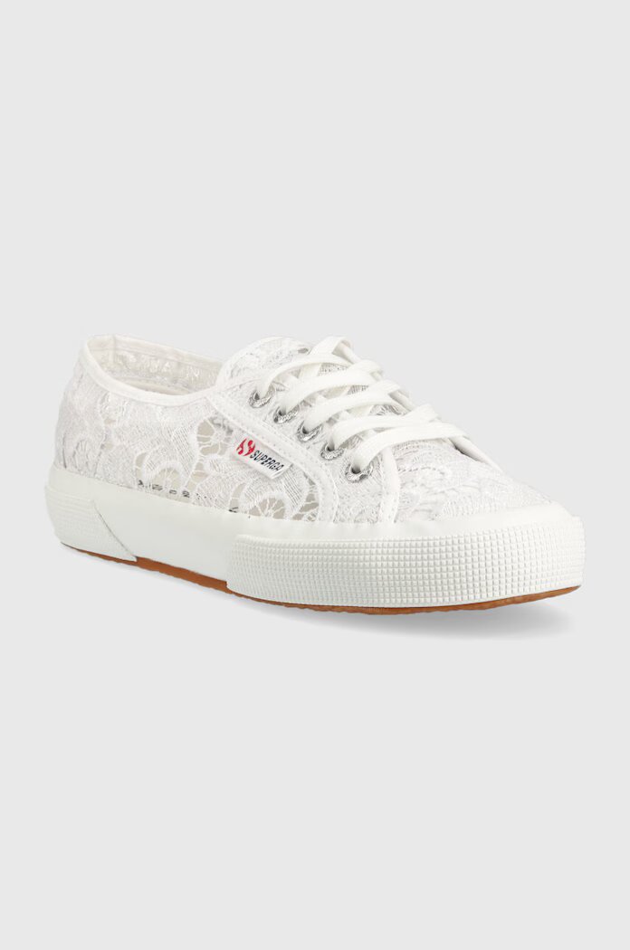 Superga Ниски кецове 2750 MACRAME в бяло S81219W