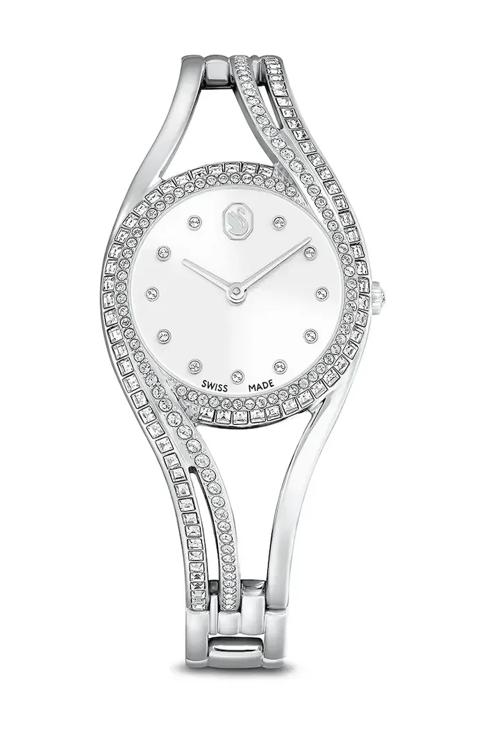 Swarovski Часовник HYPERBOLA в сребристо 5689432