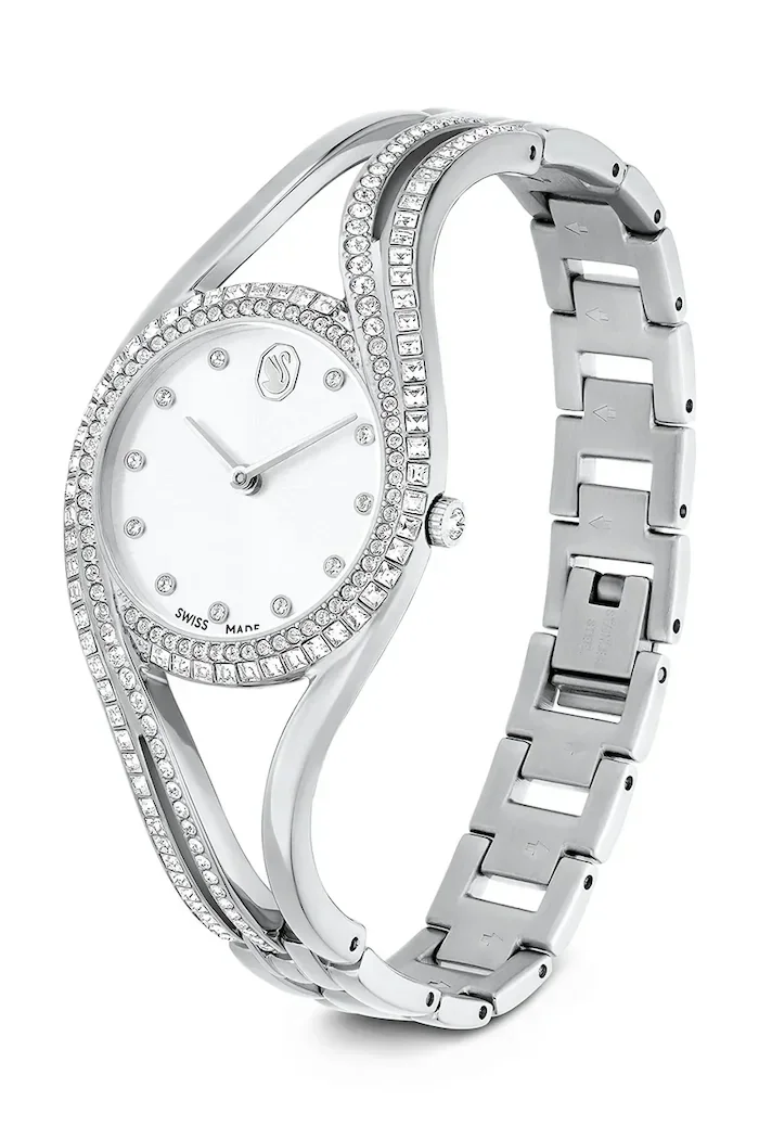 Swarovski Часовник HYPERBOLA в сребристо 5689432