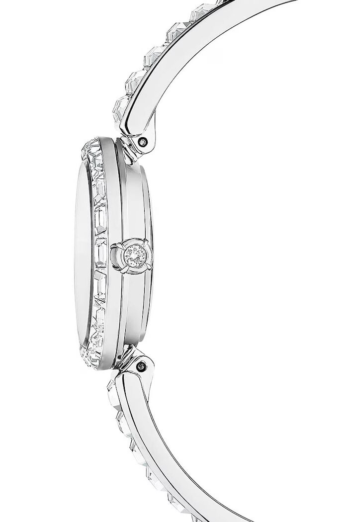 Swarovski Часовник MATRIX BANGLE дамски в сребристо 5677487