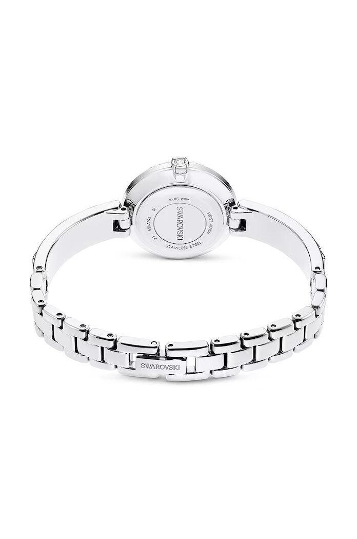 Swarovski Часовник MATRIX BANGLE дамски в сребристо 5677487