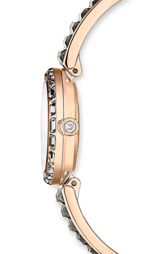 Swarovski Часовник MATRIX дамски в сиво 5679887