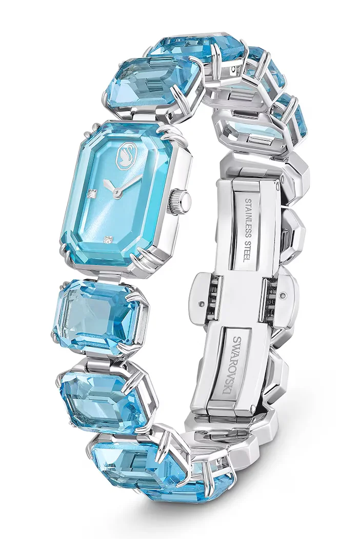 Swarovski Часовник MILLENIA в синьо 5729722