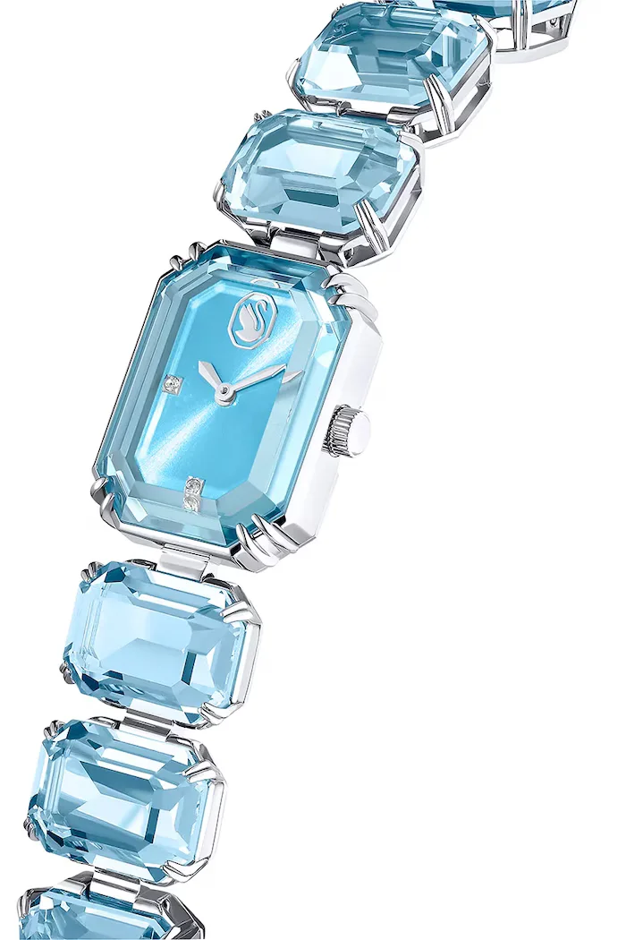 Swarovski Часовник MILLENIA в синьо 5729722