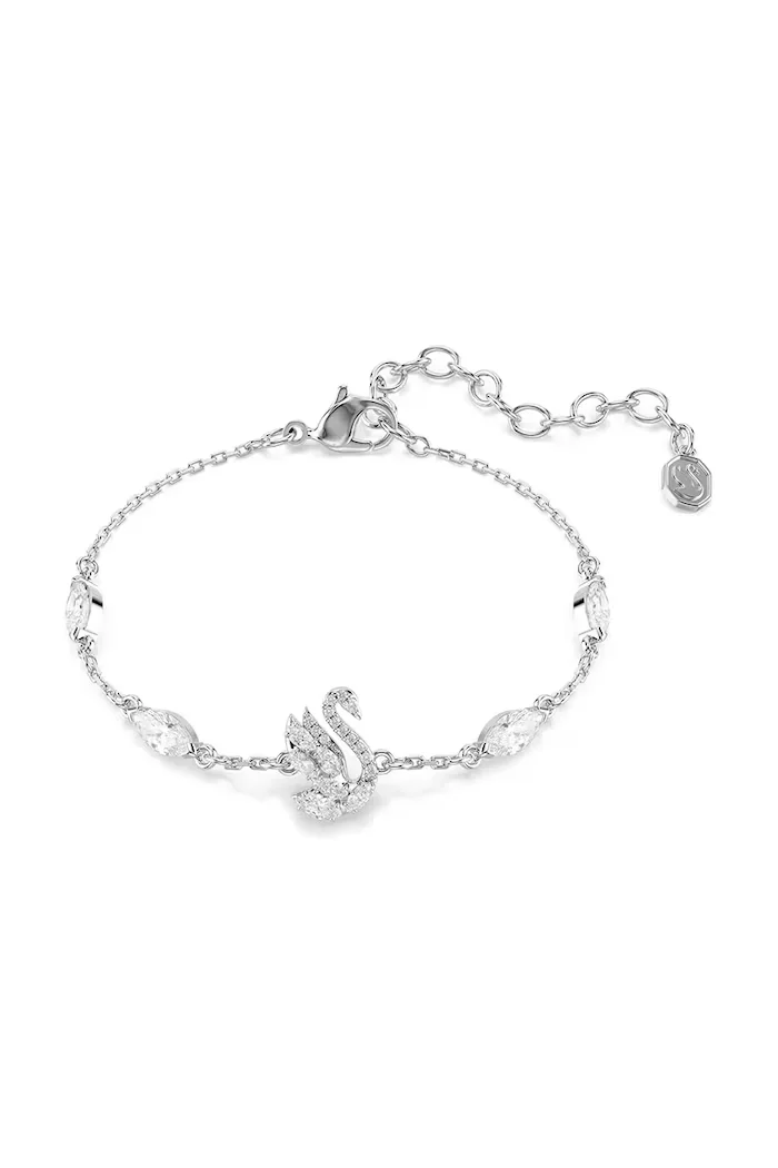 Swarovski гривна дамска от метал с циркон 5758682