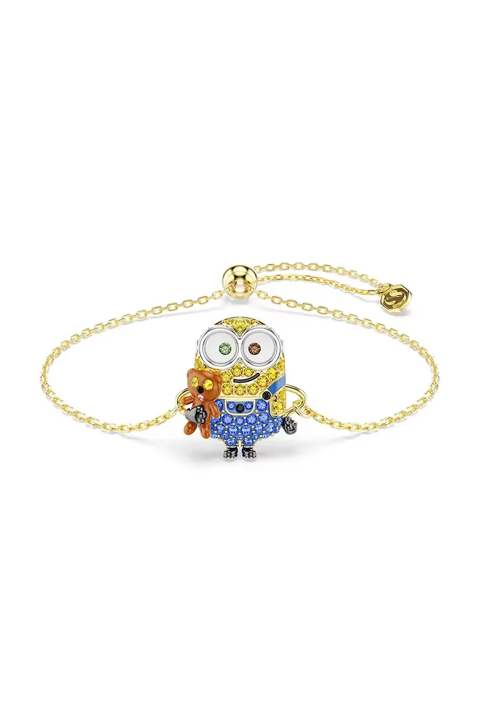 Swarovski гривна дамска позлатен модел кристал MINIONS 5743386
