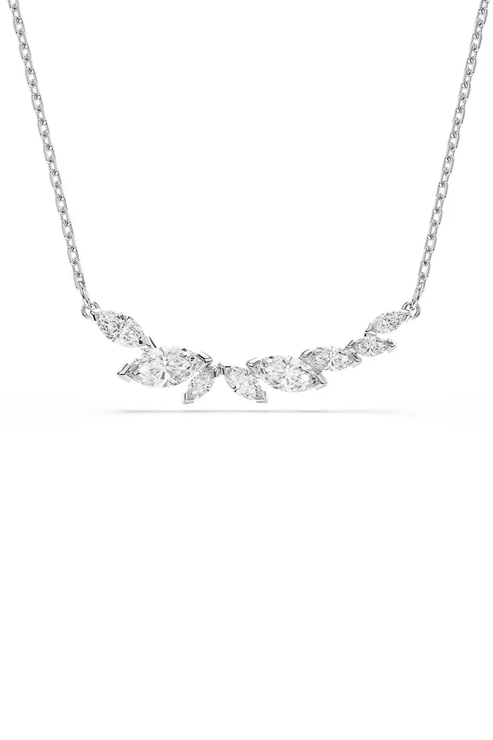 Swarovski колие дамско от метал с циркон MESMERA 5759838