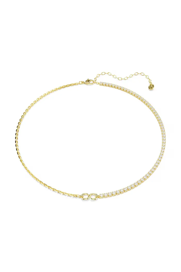 Swarovski колие дамско позлатено с циркон MATRIX 5747717