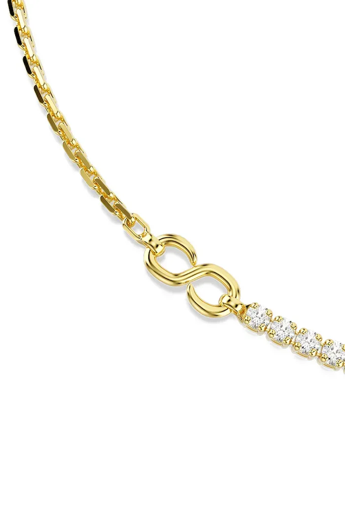 Swarovski колие дамско позлатено с циркон MATRIX 5747717
