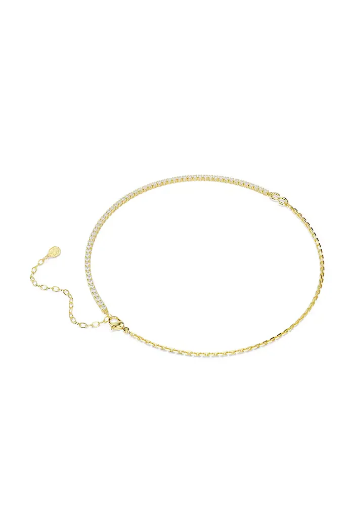 Swarovski колие дамско позлатено с циркон MATRIX 5747717