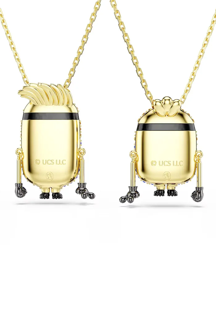 Swarovski колие дамско позлатено с циркон MINIONS 5751614