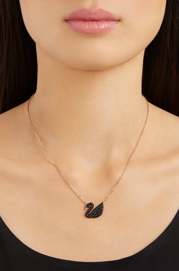 Swarovski Колие Iconic Swan