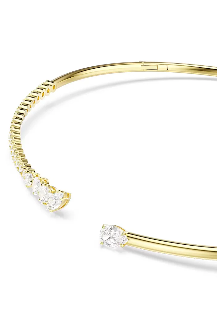 Swarovski колие тип choker дамско позлатено с циркон MESMERA 5765320