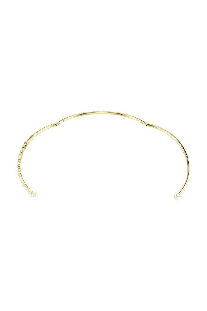 Swarovski колие тип choker дамско позлатено с циркон MESMERA 5765320
