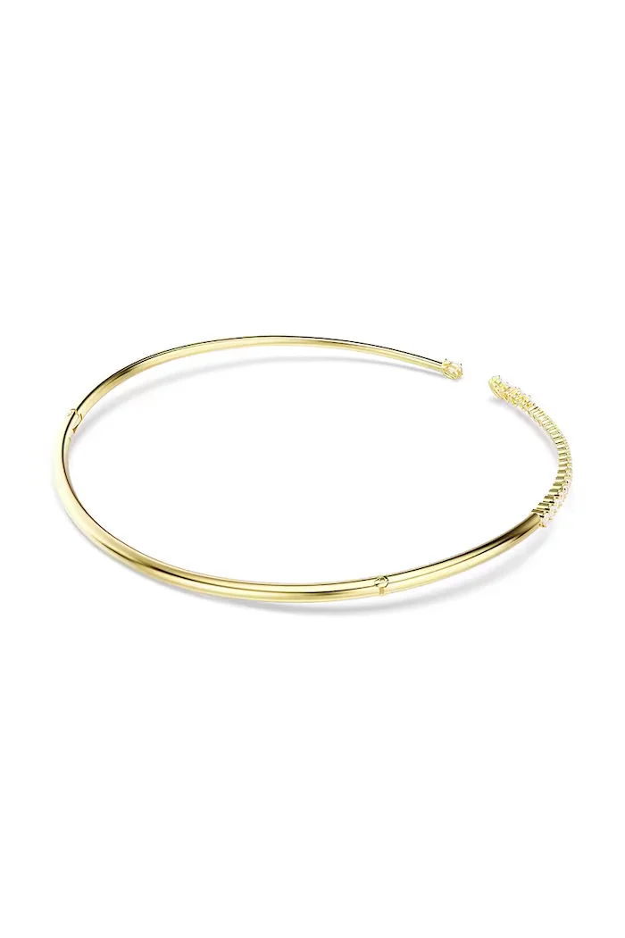 Swarovski колие тип choker дамско позлатено с циркон MESMERA 5765320