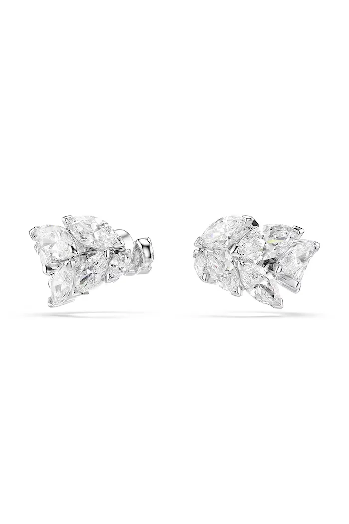Swarovski обица дамска от метал с циркон MESMERA 2 броя 5747998