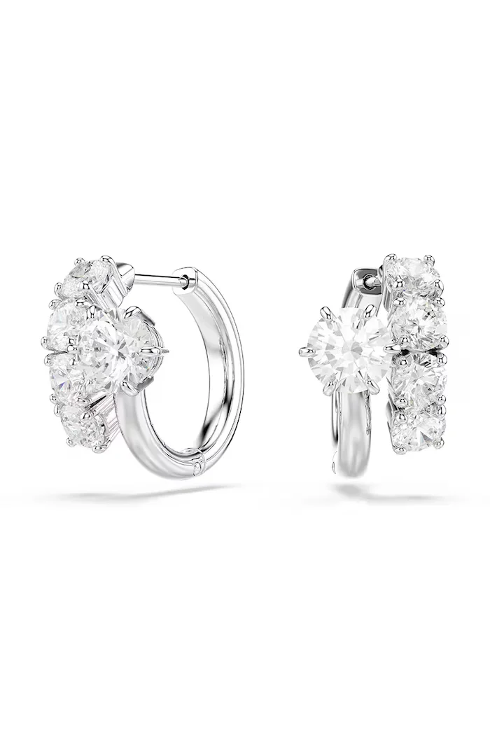 Swarovski обици дамски от метал с циркон MATRIX 5753572
