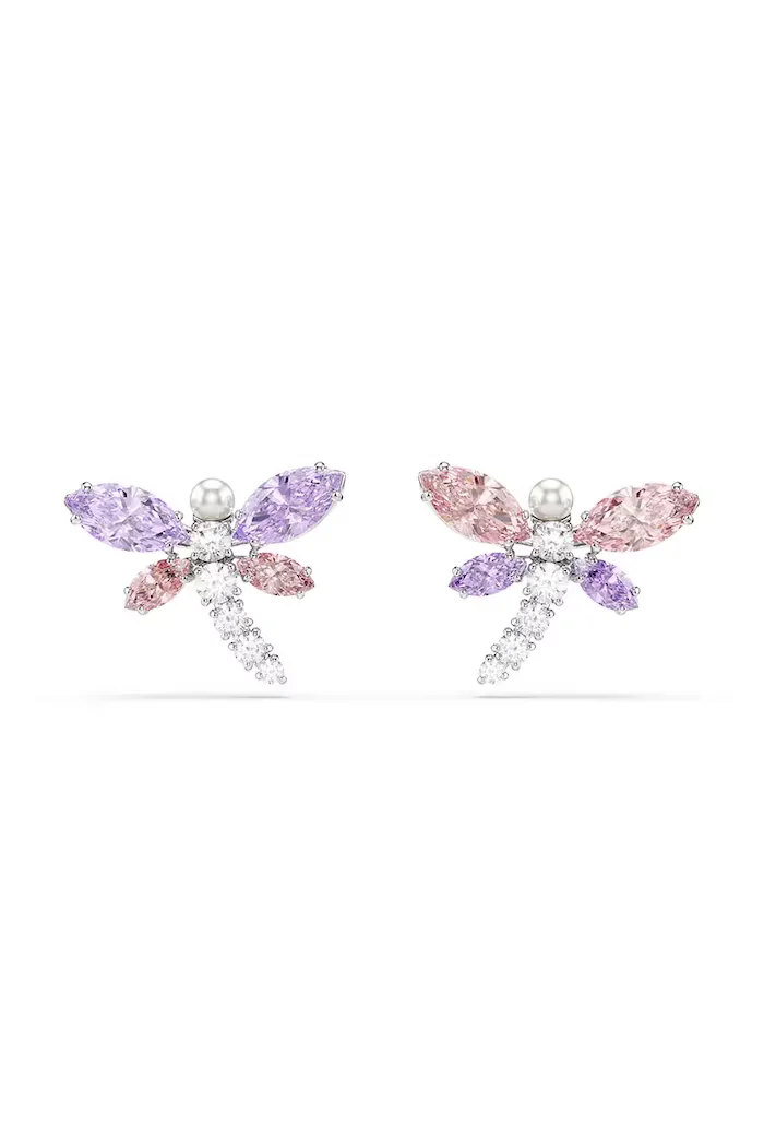 Swarovski обици дамски от метал циркон Ariana Grande x 5737371