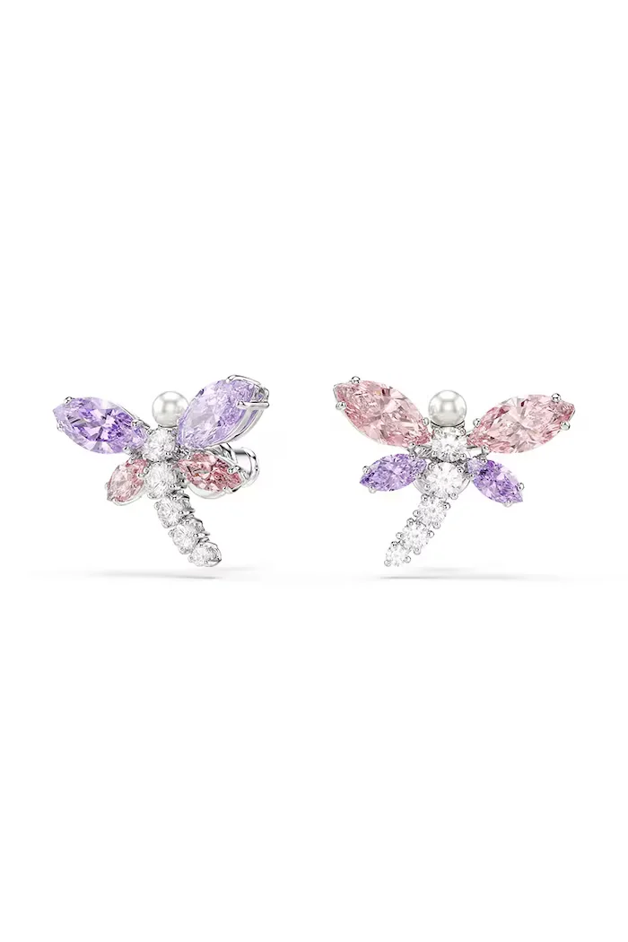 Swarovski обици дамски от метал циркон Ariana Grande x 5737371