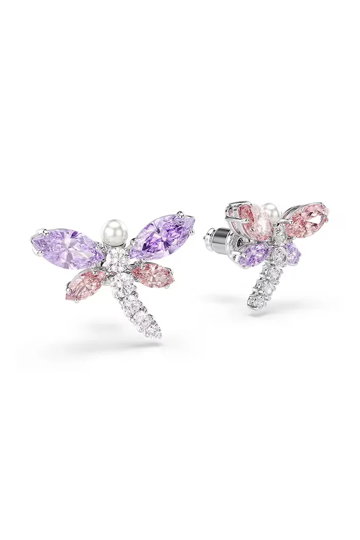 Swarovski обици дамски от метал циркон Ariana Grande x 5737371