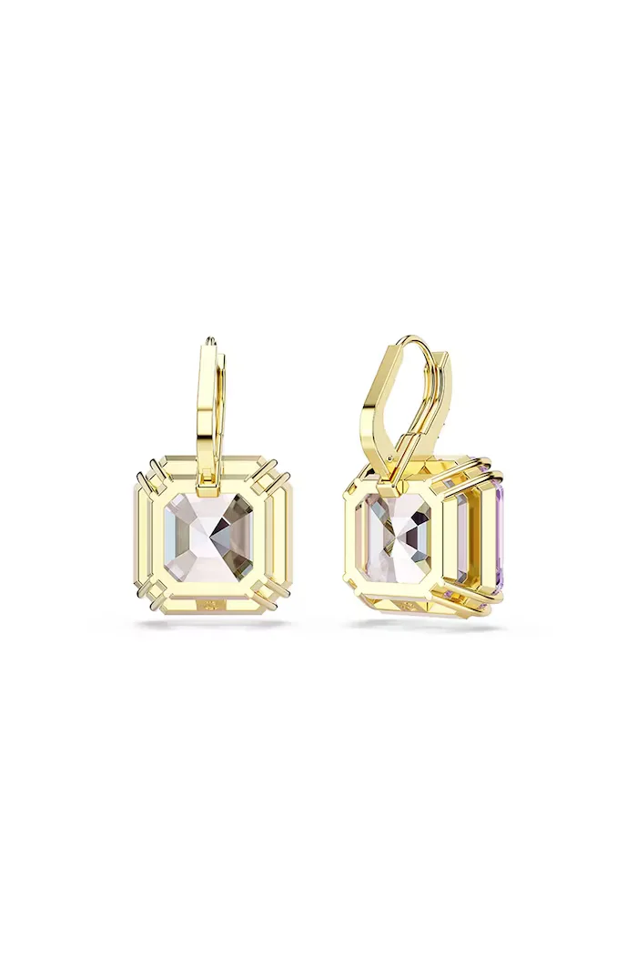 Swarovski обици дамски позлатени с кристал MILLENIA 5759990