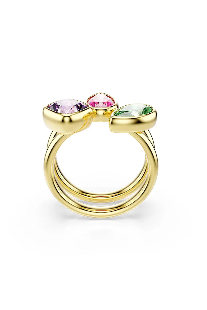 Swarovski пръстен дамски позлатен модел с циркон IMBER 5753280